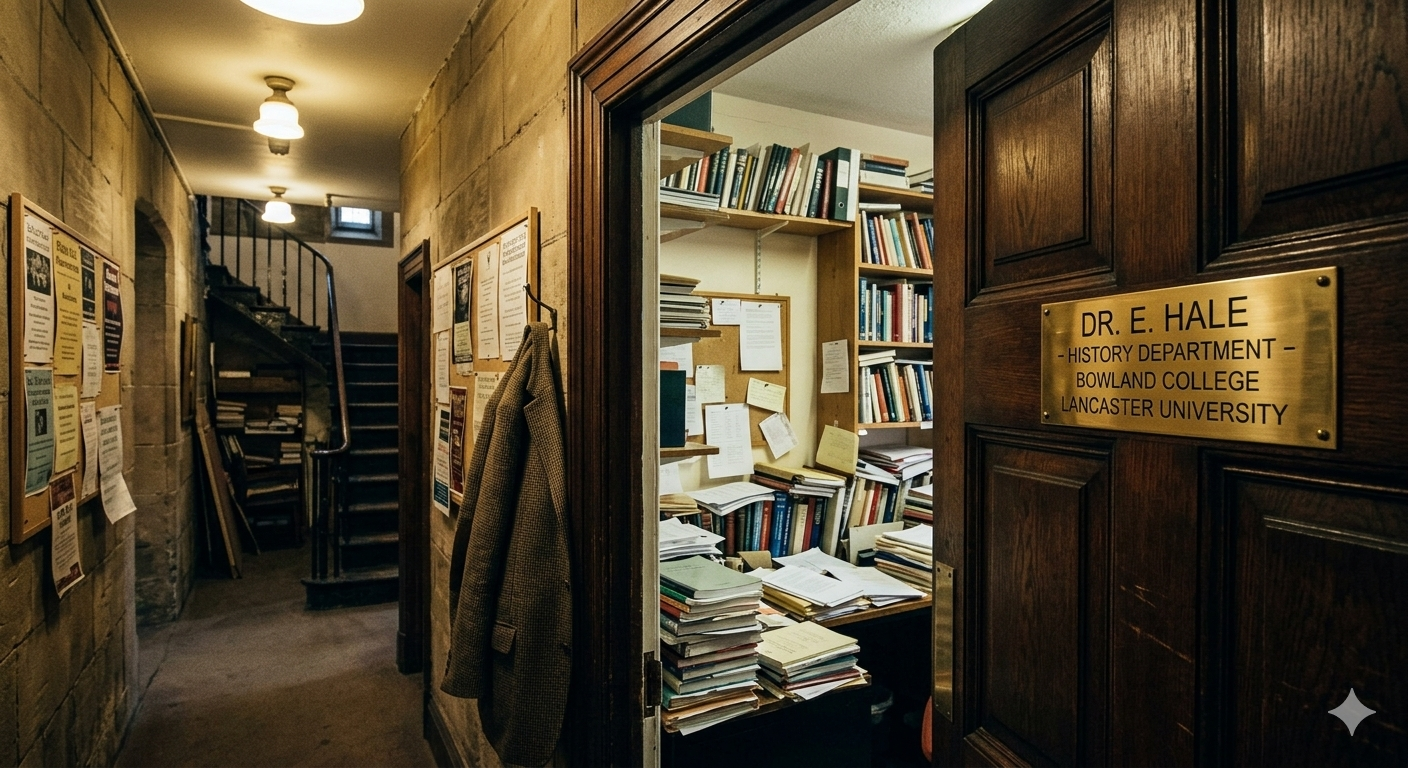 Professor Hale's office, Bowland College
