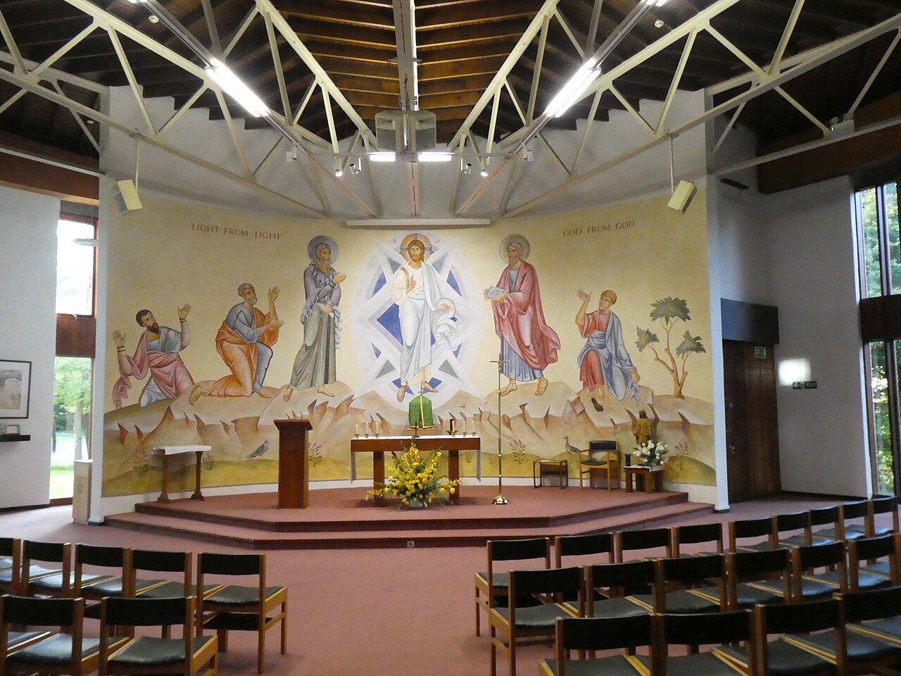 The Chaplaincy chapel interior